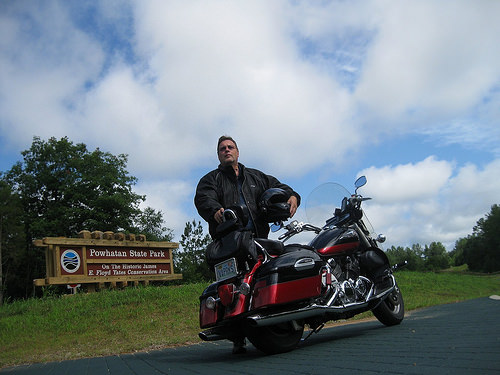 Travel writer for eNews/Blog by vastateparksstaff motorcycle ride photo