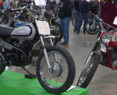 vintage Yamaha motorcycle