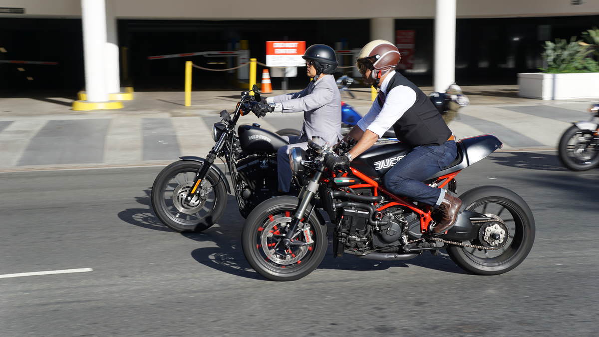 The Best Dressed Men on Motorcycles Ride Again