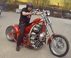 Red Baron Motorcycle